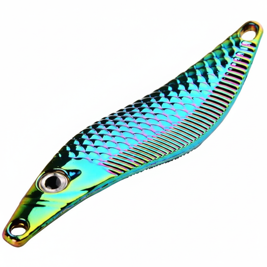VIB Aorace coloris irisé, sans hameçon, vue studio sur fond blanc