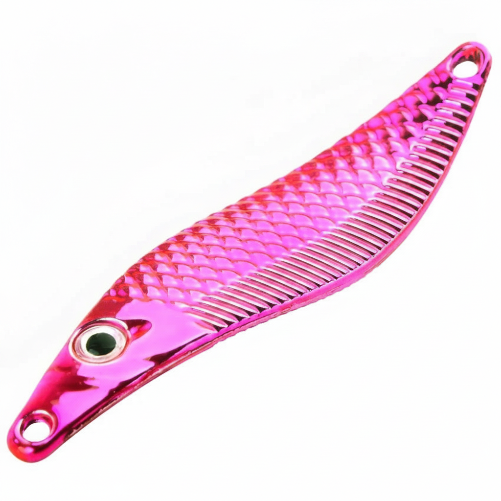 VIB Aorace coloris rose, sans hameçon, vue studio sur fond blanc