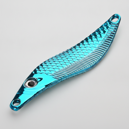 VIB Aorace coloris bleu, sans hameçon, vue studio sur fond blanc